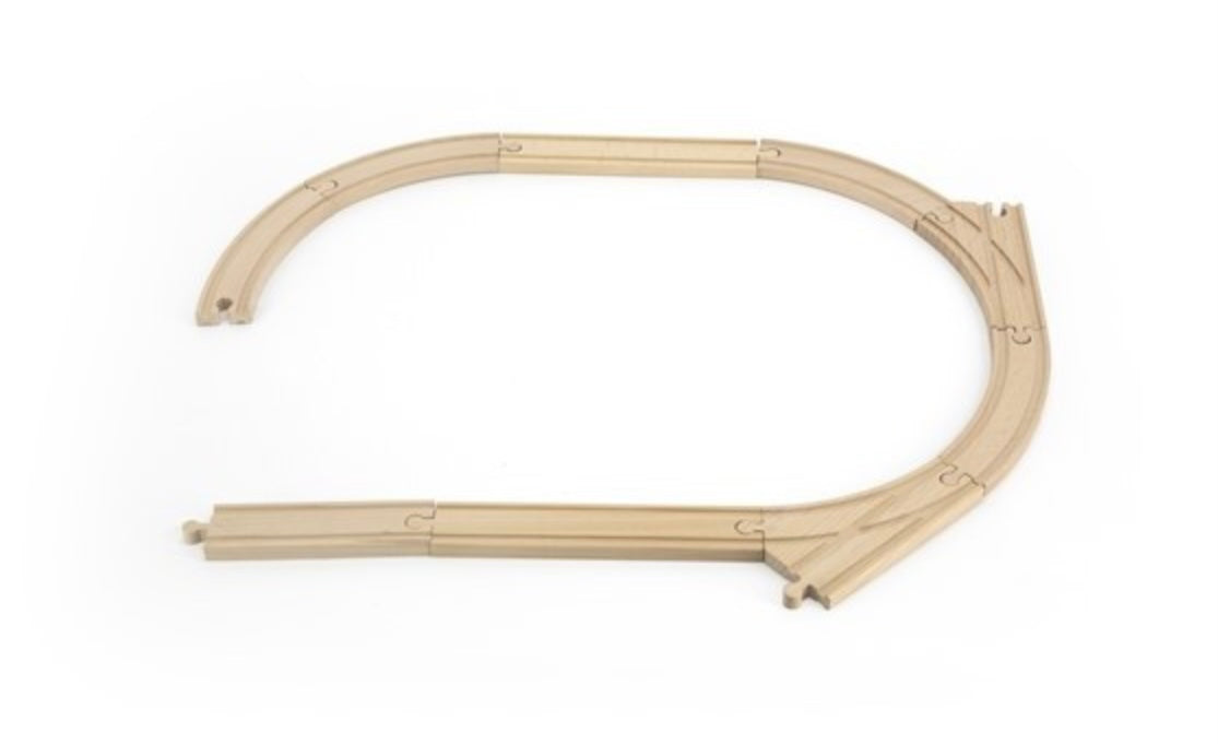 Circuit en bois pour train - Extensions rails