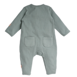 Combinaison Henley Vert