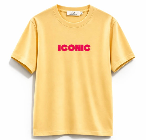 T-shirt ICONIC Jaune