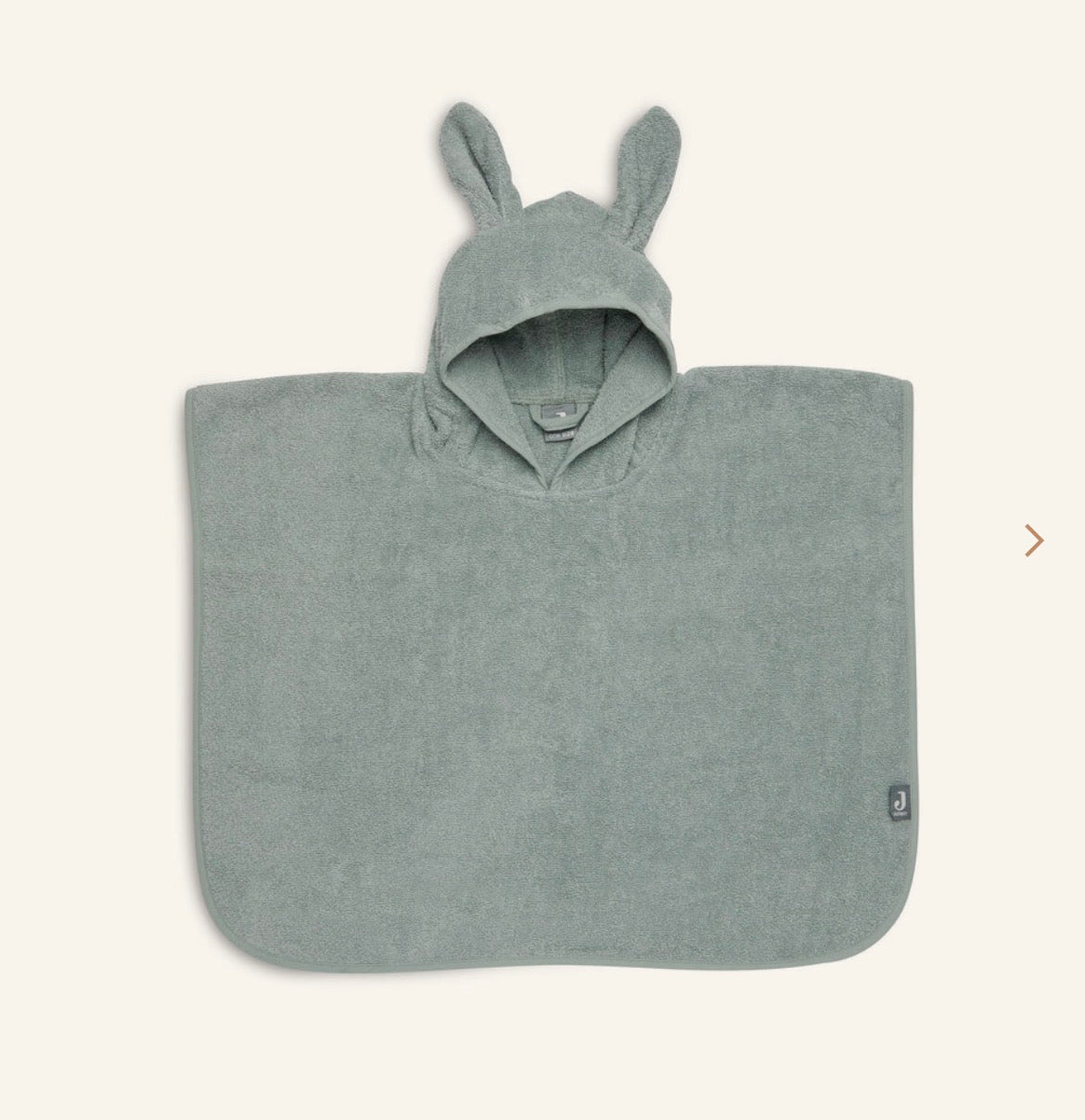 ° Poncho de Bain Éponge Ash Green  °