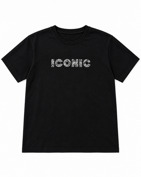 T-shirt ICONIC Bandana Noir