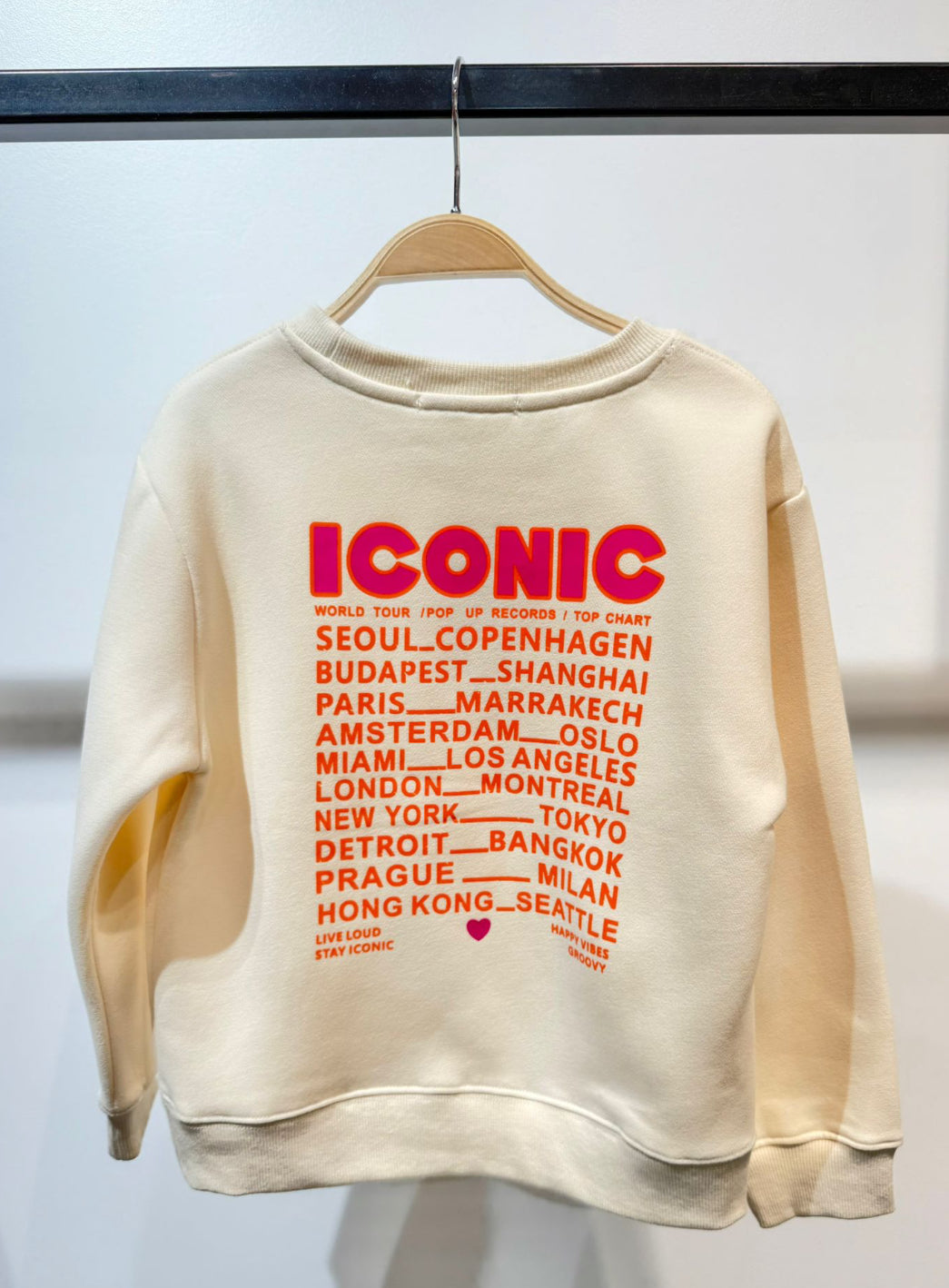 Sweat ICONIC vanille (précommande)