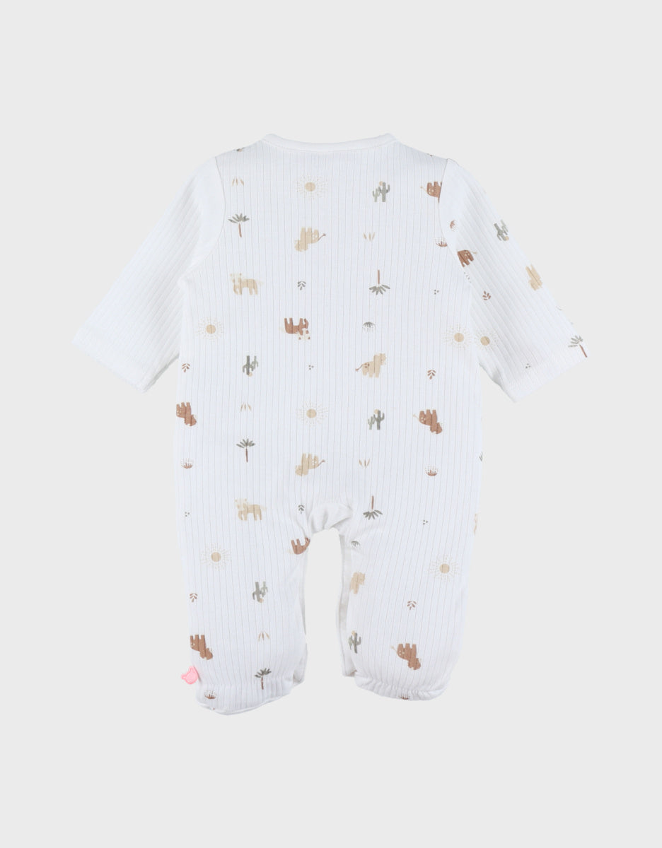Pyjama bébé, coton structuré Fluffy