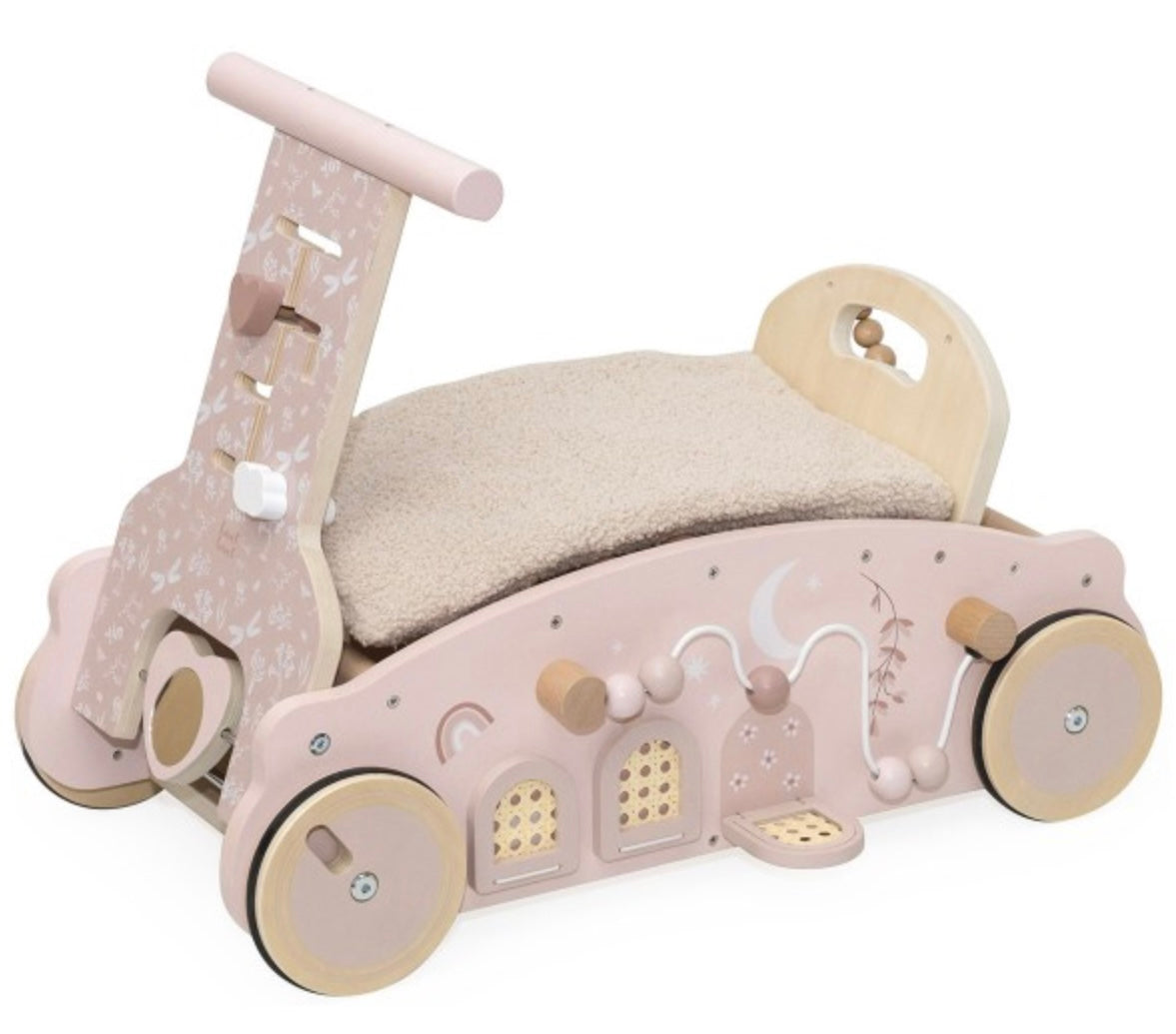 Balançoire, marcheur et voiture 3en1 Pink