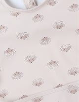 Tablier à manches hérisson, rose pâle