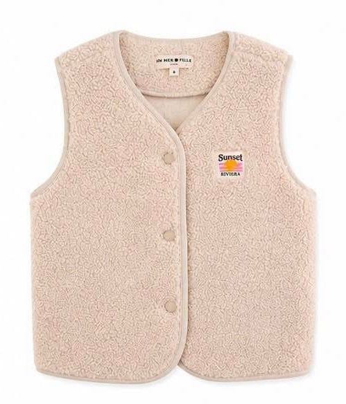 Gilet sans manche VANILLE