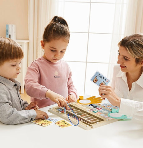 Jeu Mathématique des doigts et aux perles