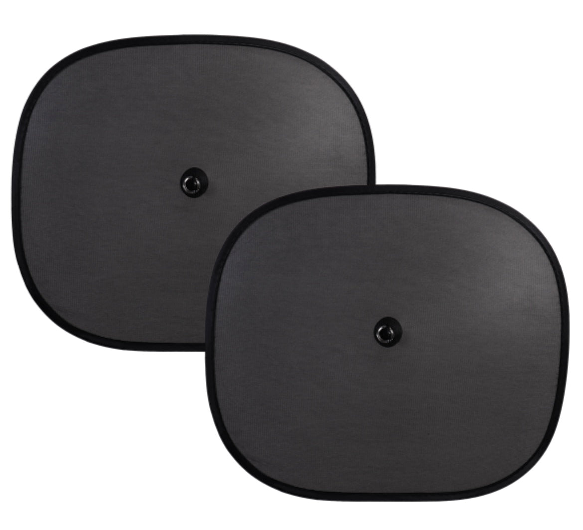 Pare soleil de voiture (2pack) avec ventouses Noir