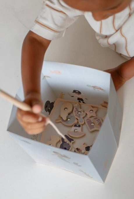Jeu de pêche en bois