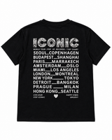 T-shirt ICONIC Bandana Noir