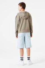 Gilet taupe grey