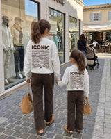 Sweat Iconic Léo Gris
