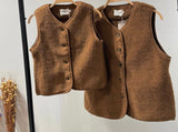 Gilet cœur CHOCOLAT