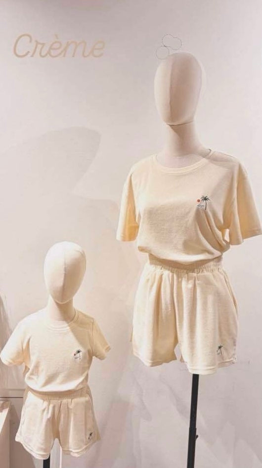 Ensemble MATCHY-MATCHY écru