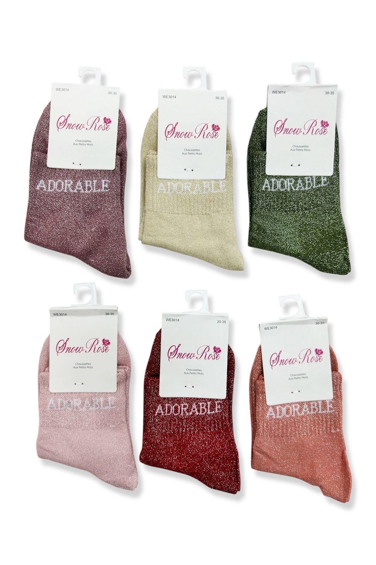 Chaussettes à paillettes ADORABLE