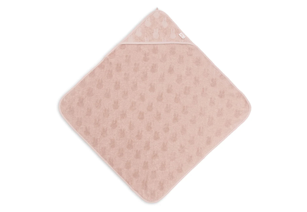 ° Cape de Bain Éponge 75x75cm - Miffy Jacquard Wild Rose °