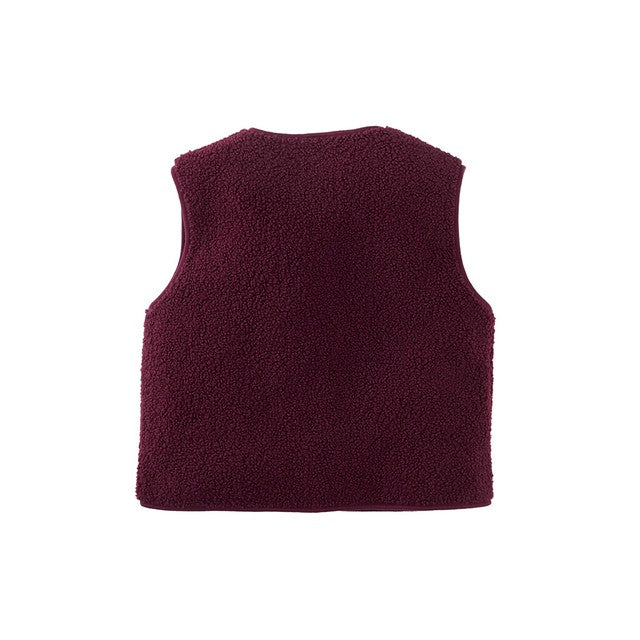 Gilet Lilou Rouge