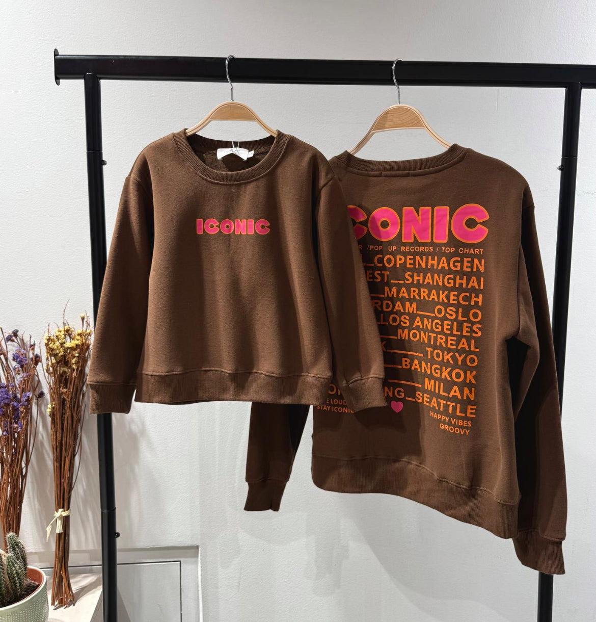 Sweat ICONIC brun