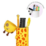 Trousse en silicone Girafe