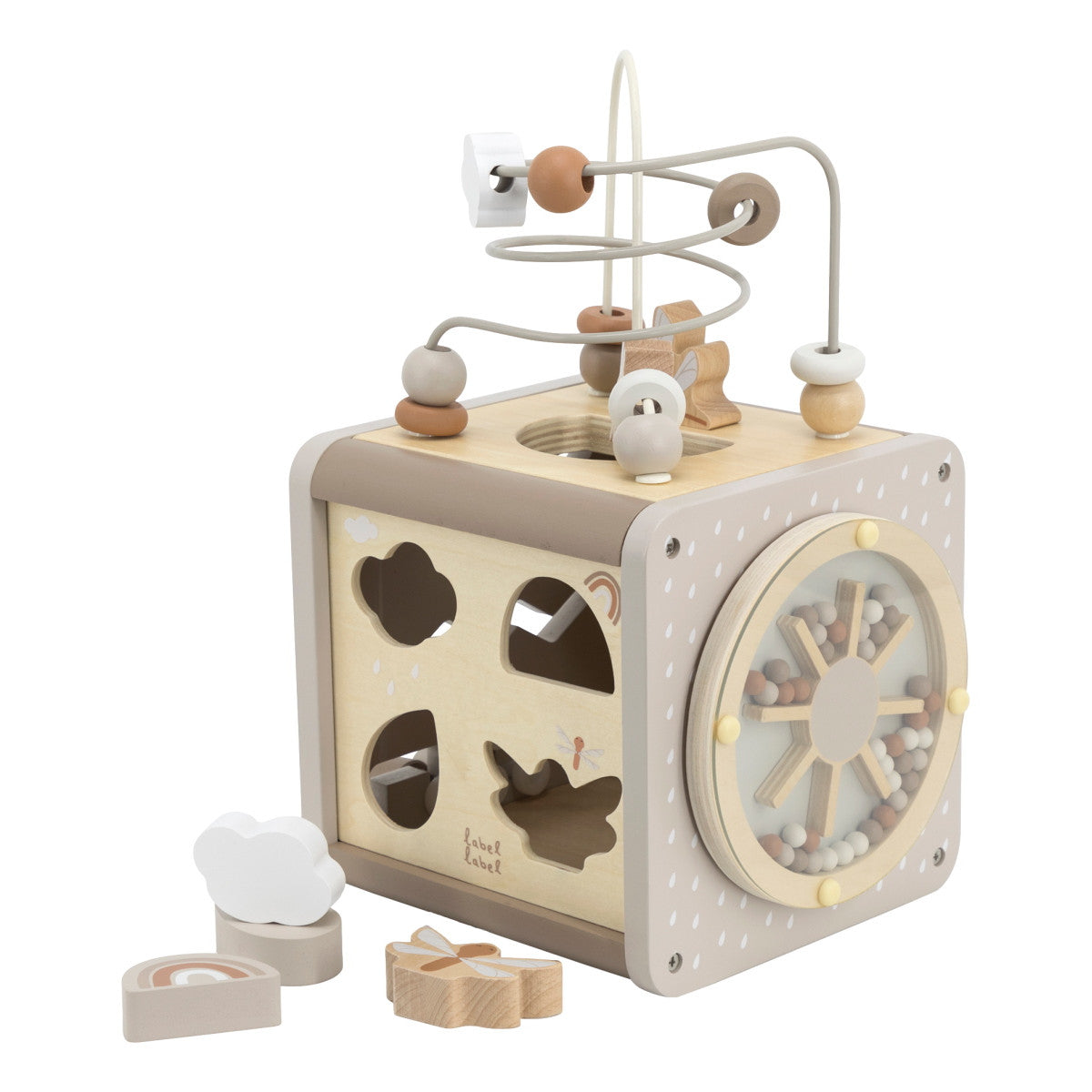 Cube d’activités Beige