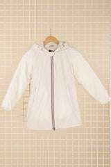 Veste fourrée LJ modèle long - BLANC