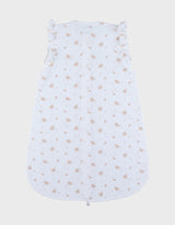 Gigoteuse en mousseline de coton bio fleurs d’antan