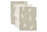 Gant de toilette gaze de coton 15x20cm OLIVE GREEN (3pack) - Réservé liste 2043024