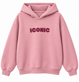 Sweat Iconic à capuche Bandana Rose