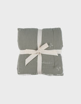 Couverture kaki en gaze coton bio 100x150 cm - Réservé liste 2043024