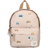 Sac à dos SMALL Transports beige
