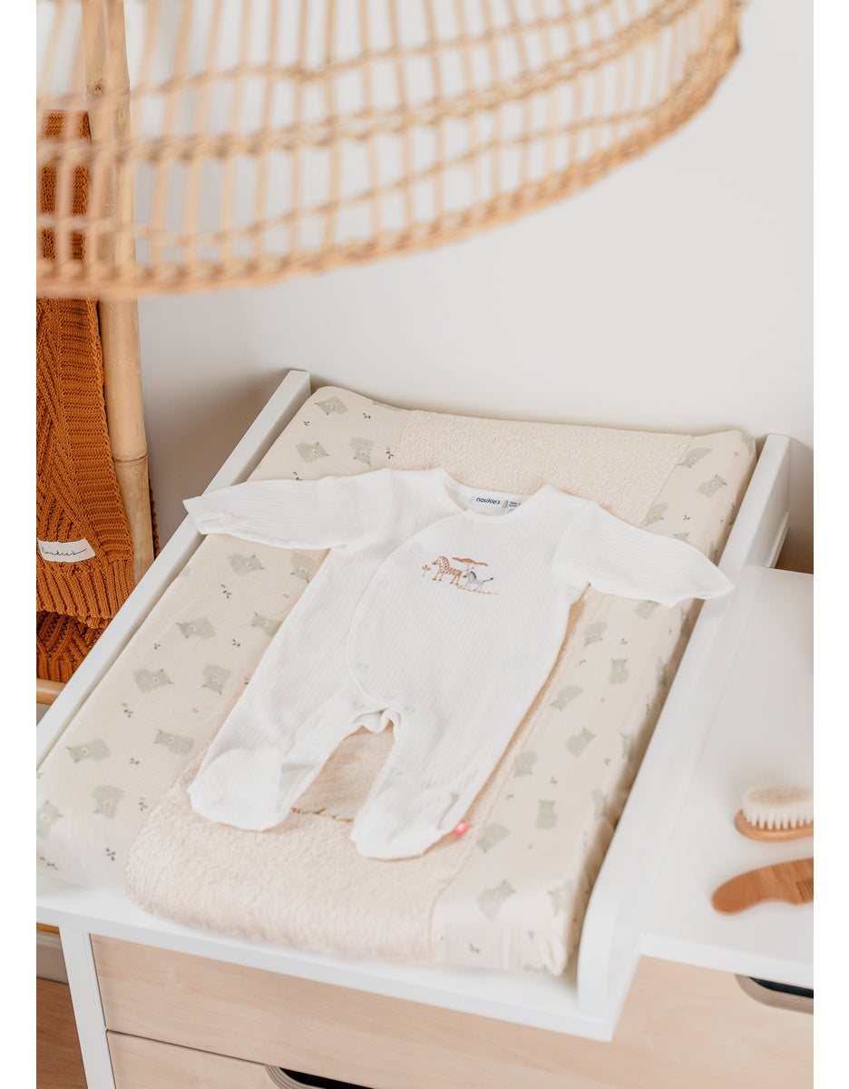 Lot de 2 pyjamas bébé, jersey zèbre