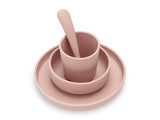 ° Set de Table Silicone 4 pièces - Pale Pink °