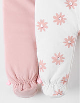 Pyjama’s (2pack) Ecru/blush