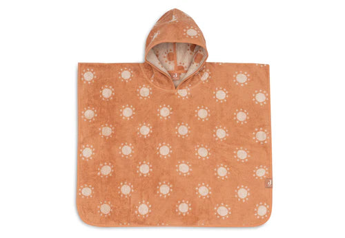 ° Poncho de Bain Éponge - Jacquard light terra ° emporté