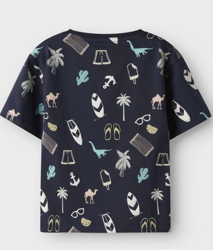 T shirt JER Bleu