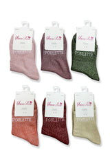 Chaussettes à paillettes POULETTE