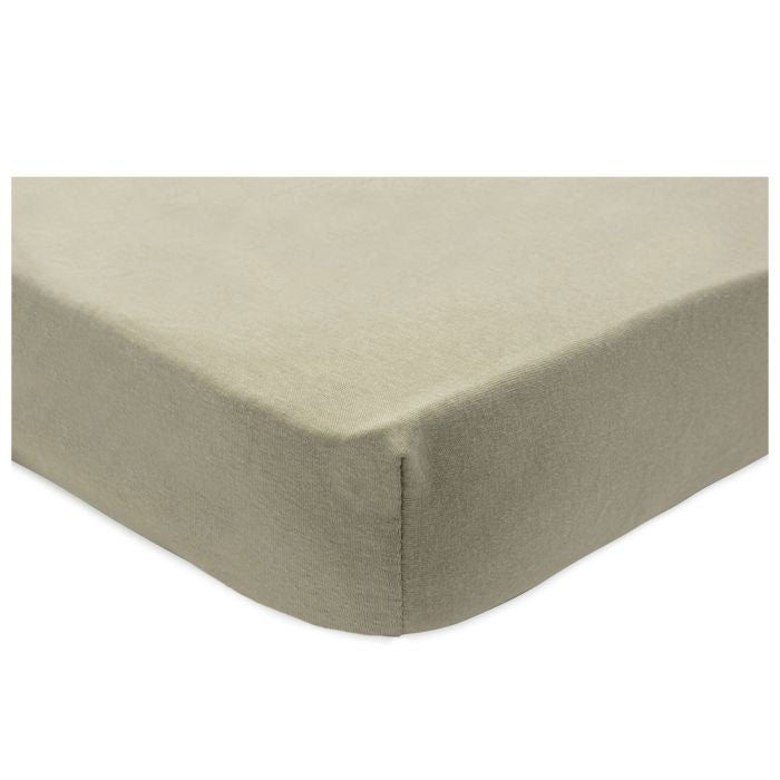 ° Drap-housse - Jersey - 2 Unités Olive 75x95cm °