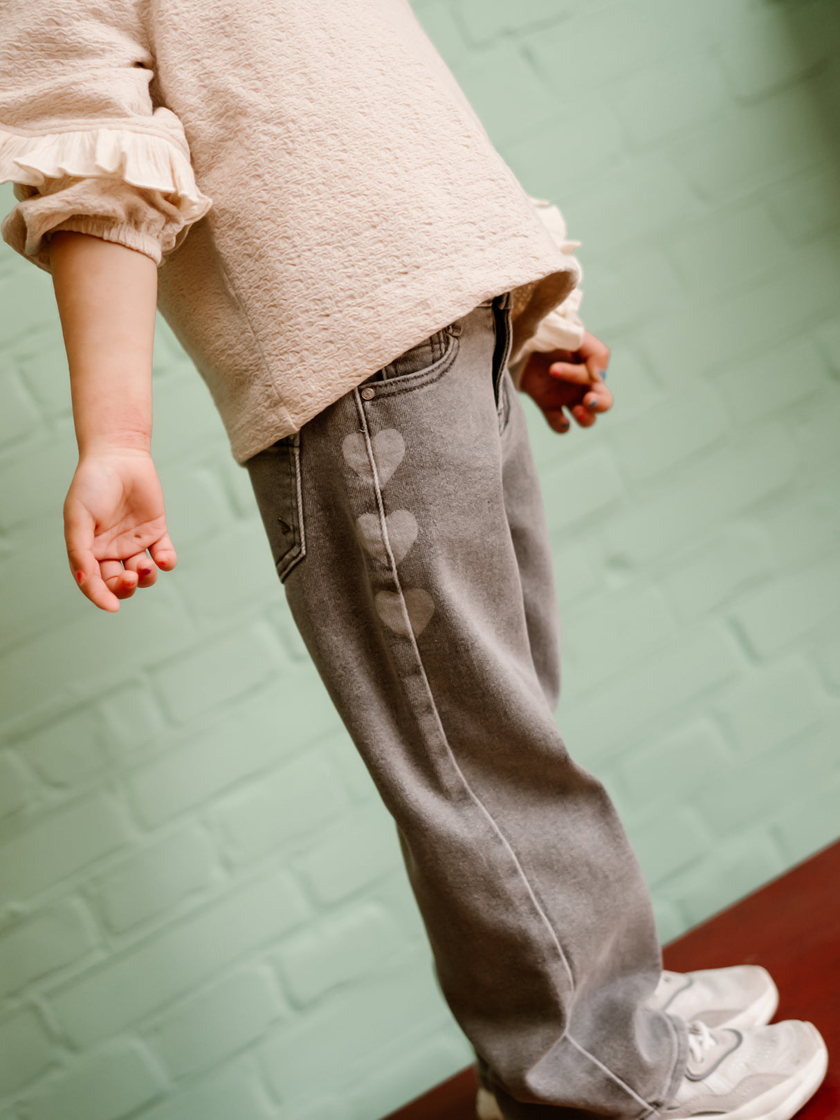 Pantalon Used Grey