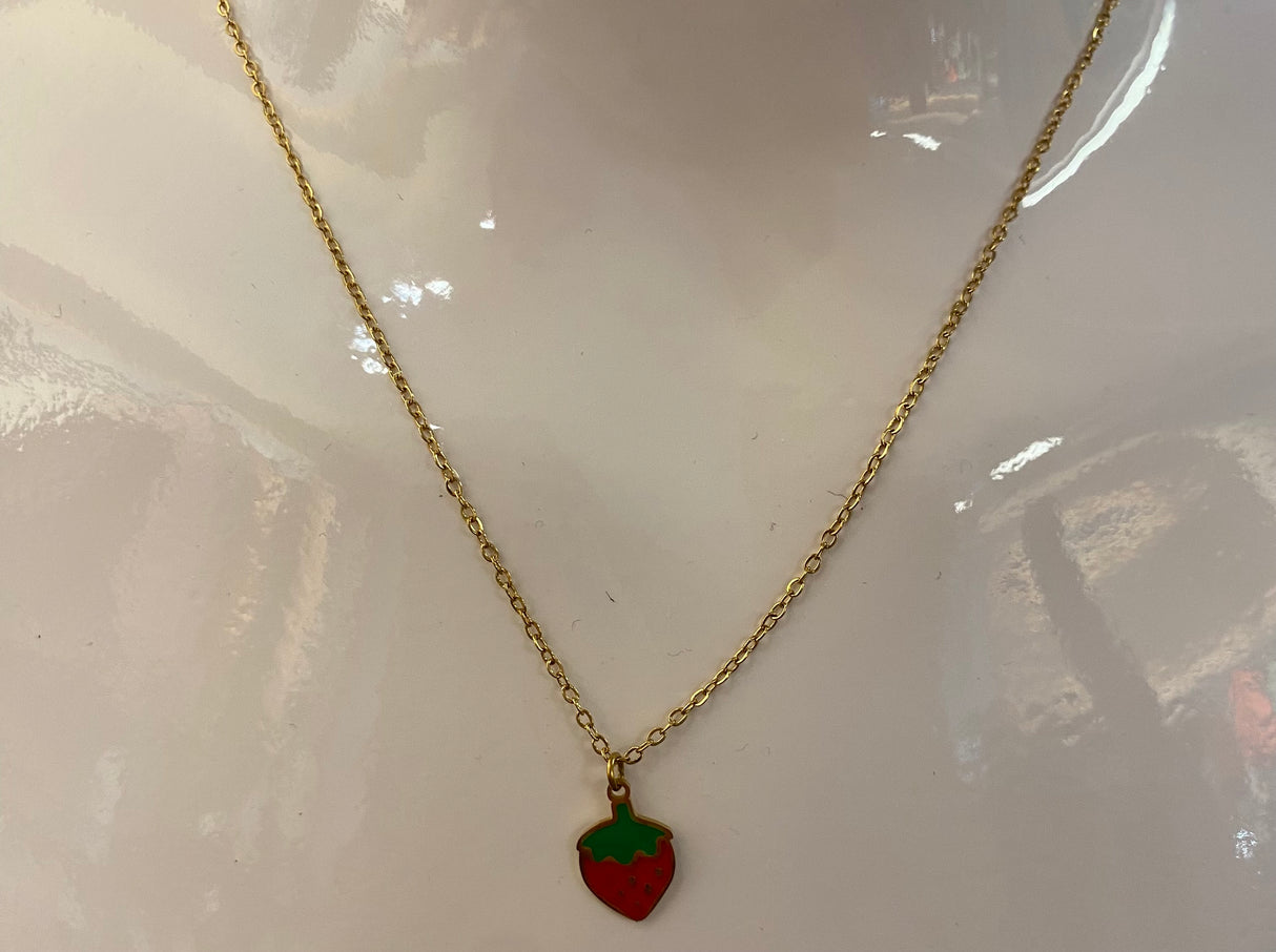 Collier - FRAISE
