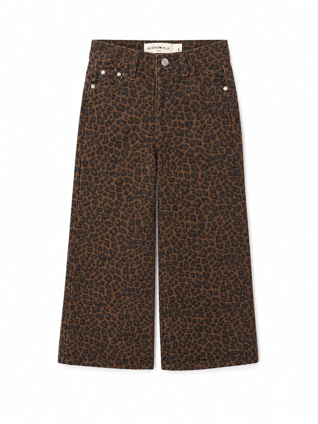 Pantalon Léopard Chocolat PM