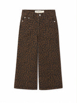 Pantalon Léopard Chocolat PM