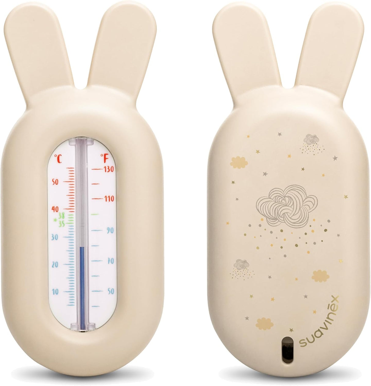 Thermomètre de Bain pour Bébé Beige