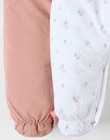 Pyjama’s (2pack) Terracotta/écru