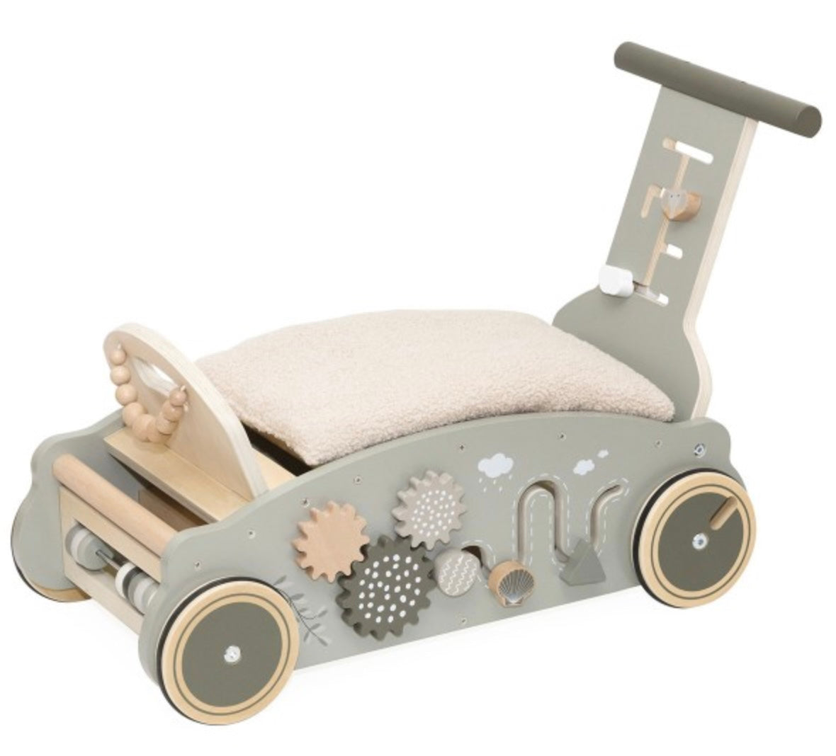 Balançoire, marcheur et voiture 3en1 Green olive