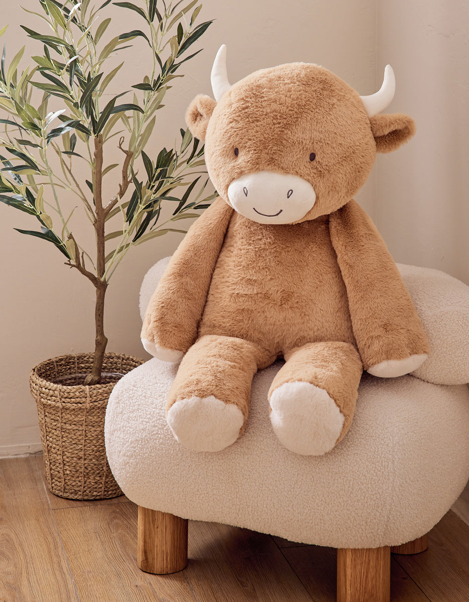 Peluche Large 80 cm – Fluffy Cow