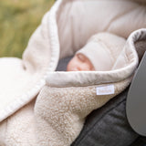 BISIDE 0-12m Pady teddy + jersey Ficelle