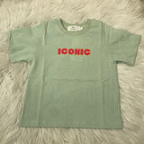 T-shirt ICONIC Vert d’eau