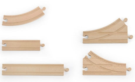 Circuit en bois pour train - Extensions rails - Réservé liste 2043024