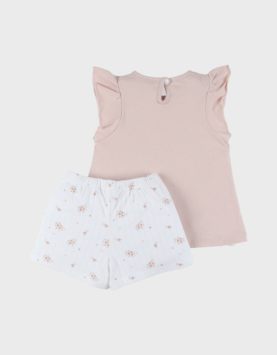 Pyjama bébé vintage flower