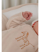 Lot de 2 pyjamas bébé, velours zèbre